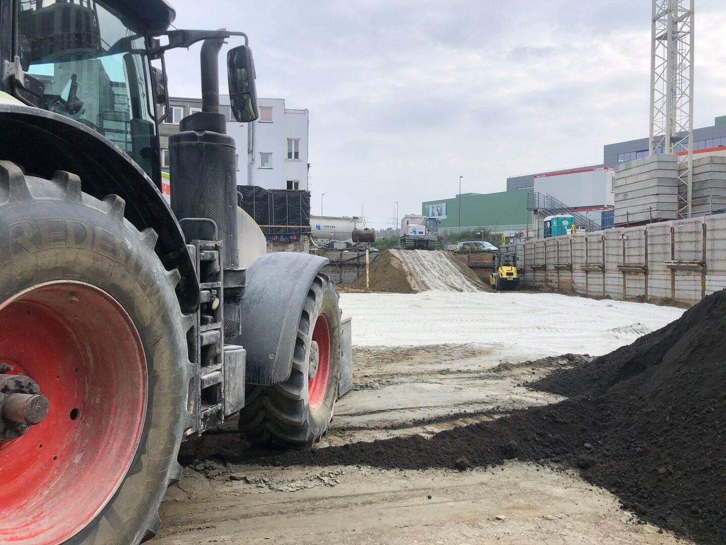 Machinist grondstabilisatiewerken